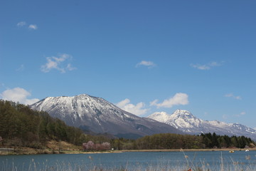 lake in mountains