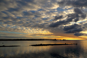 vue d'attente des pêcheurs