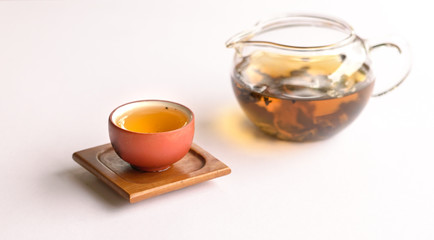 Chinese tea with teapot