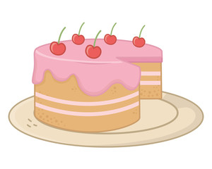 Sweet and delicious cake design