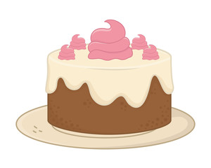 Sweet and delicious cake design