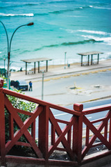 Dock of the beaches of Barranco