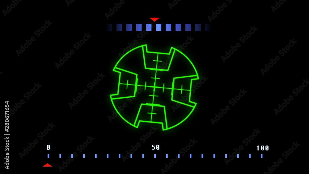 Poster HUD Futuristic Virtual Technology User Control Interface Screen Panel. Abstract Security UI Elements Illustration