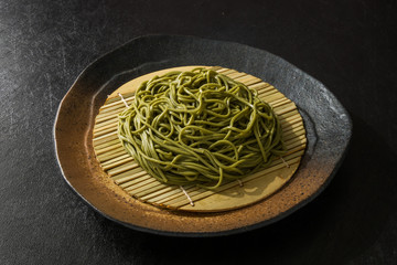 うちたて新そば Newly made raw soba Japanese foods