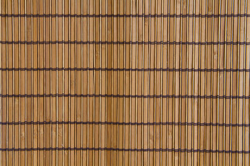 Textura esteira de bambu.