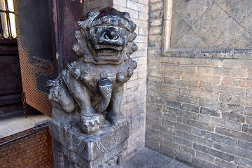 Stone carvings of ancient Chinese Architecture