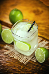 Caipirinha is Brazil's national cocktail, made with cachaca, sugar and lime.