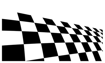 Obraz premium Race flag Design Background vector template illustration