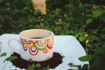 Coffee Cup in the nature