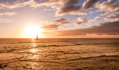 Amazing Sunset in KPC big island HAWAII