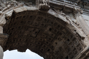 Buildings of the monumental center of Rome
