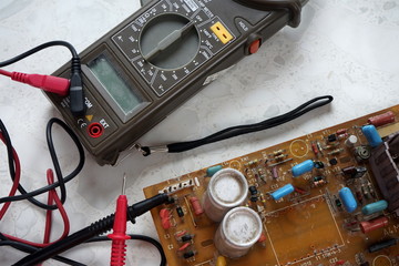 Digital clamp meter electric tester multimeter 