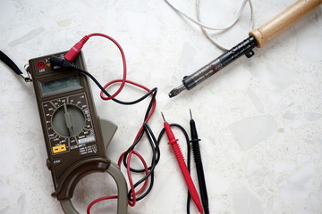 Digital clamp meter electric tester multimeter 