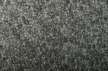 Blank round shape foam background