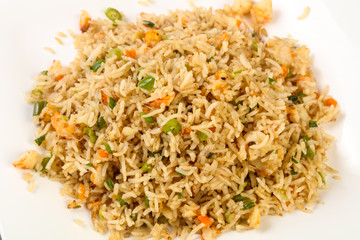 Fried rice with prawn