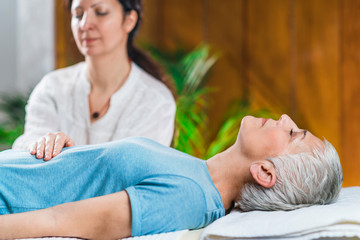 Marma Therapy. Ayurveda Stomach Treatment (Nabhi marma)