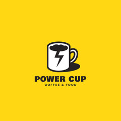 Power cup logo