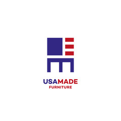 Obraz premium USA made furniture logo