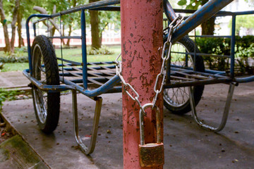 children playground in the park