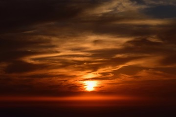 Crazy sunset 1, Table Mountain
