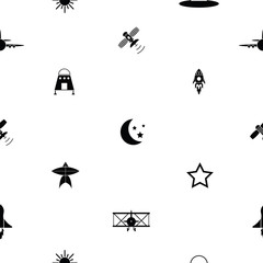 sky seamless pattern background icon.