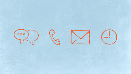 Contact Us. Web page on a website.