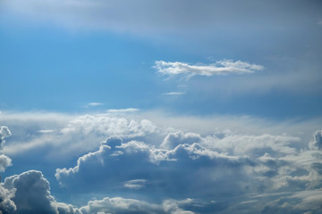 Clouds in the sky