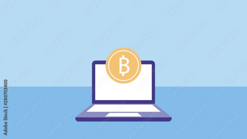 Poster laptop computer device with coin