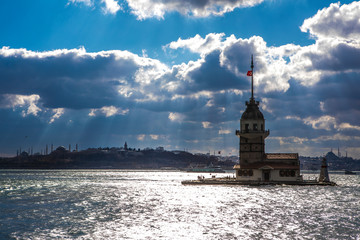 istanbul Maiden Tower (kiz kulesi)  - Istanbul, Turkey - Görse