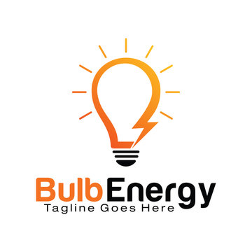 Bulb Energy logo design template