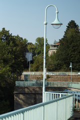 Brücke am Kahlenbergwehr in Mülheim an der Ruhr