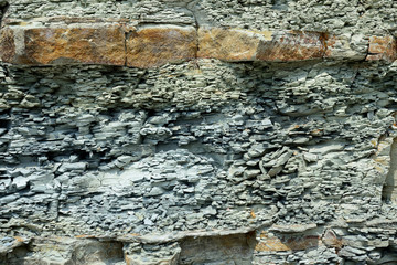 natural background wall. rock. slabs.