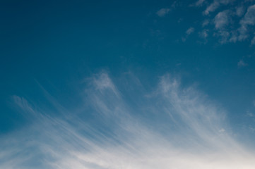 blue sky and clouds background