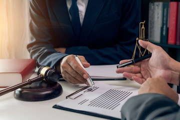 businessman working with documents in the office