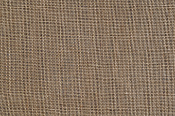 Plakat Sackcloth texture background.use us copy space for text and design on old sackcloth textured backdrop