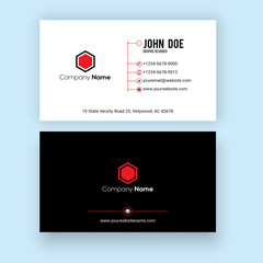 Vector Modern Creative Business Card Template - Vector