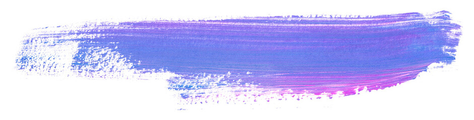 blue acrylic stain element on white background. with brush and paint texture hand-drawn. acrylic brush strokes abstract fluid liquid ink pattern