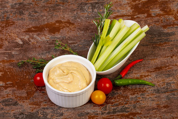 Vegan cuisine - Humus