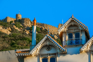 Moorish castle in Sintra - Portugal