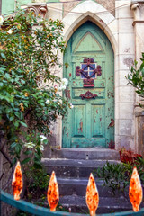 Famous fountain - Fonta da pipa in Sintra, Portugal