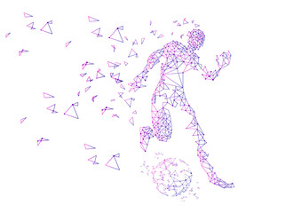 football or soccer sport background