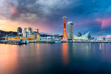 Naklejka premium Port of Kobe