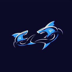 shark logo icon
