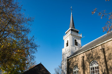 Fototapeta premium Church in 's Gravendeel, The Netherlands