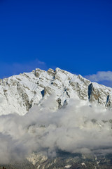 Spectacular Winter Landscape in the Alps