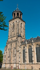 Fototapeta na wymiar Great Church (Grote Kerk) or Lebuinus Church in Deventer, The Netherlands.