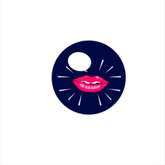lips logo icon