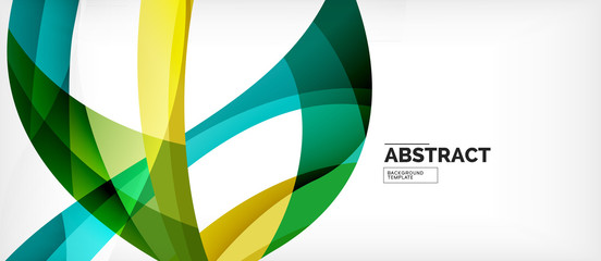 Linear wave web template. Vector illustration bright design. Decorative print. Decorative backdrop vector. Vector business illustration