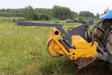 tractor new holland mulcher mericrusher