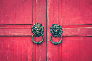 Old door knocker